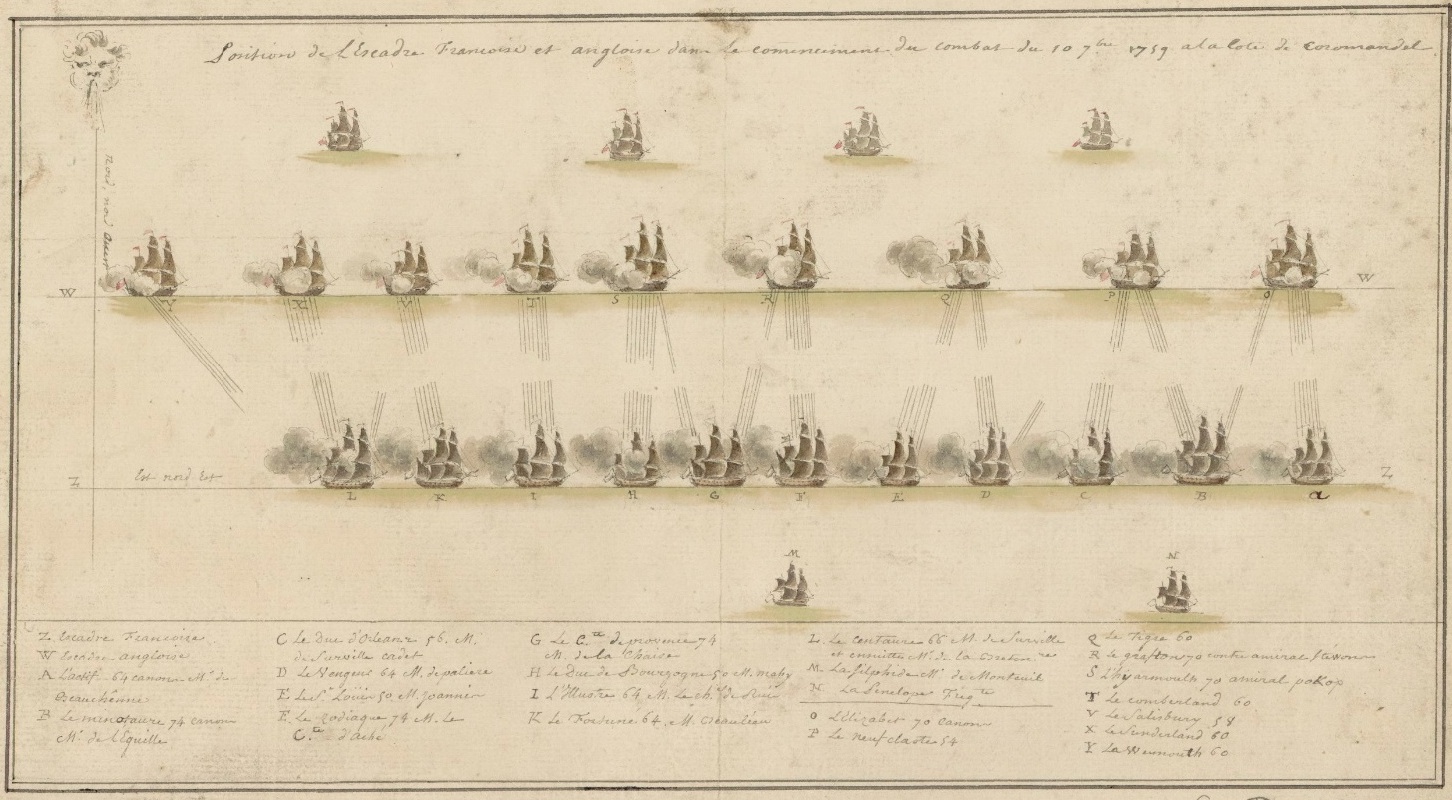 Bataille_de_Pondichéry_le_10_septembre_1759